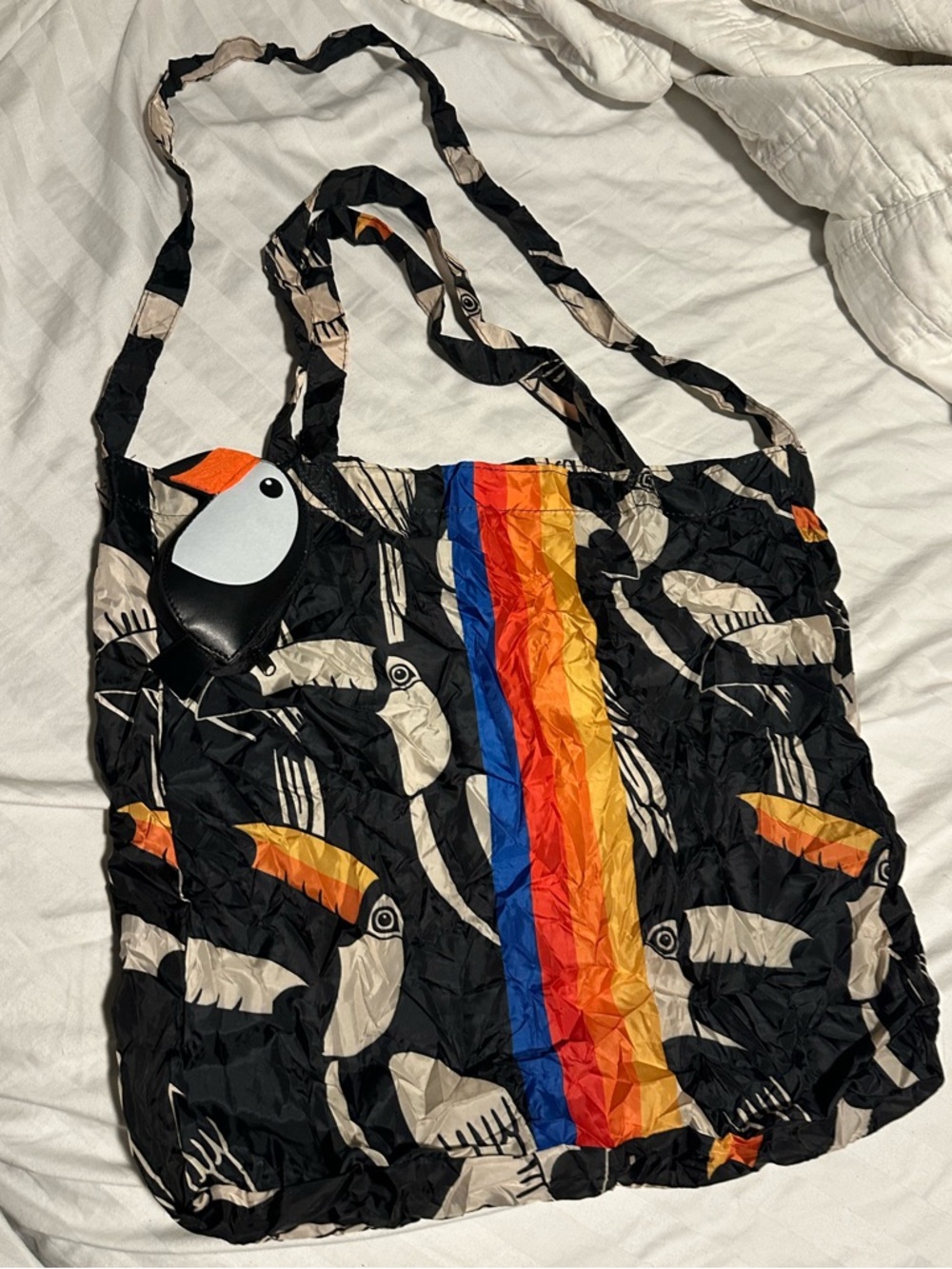 FARM RIO Toucan Packable Tote